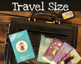 TRAVEL SIZE Monstarot tarot deck by Joanna Nelson Studio