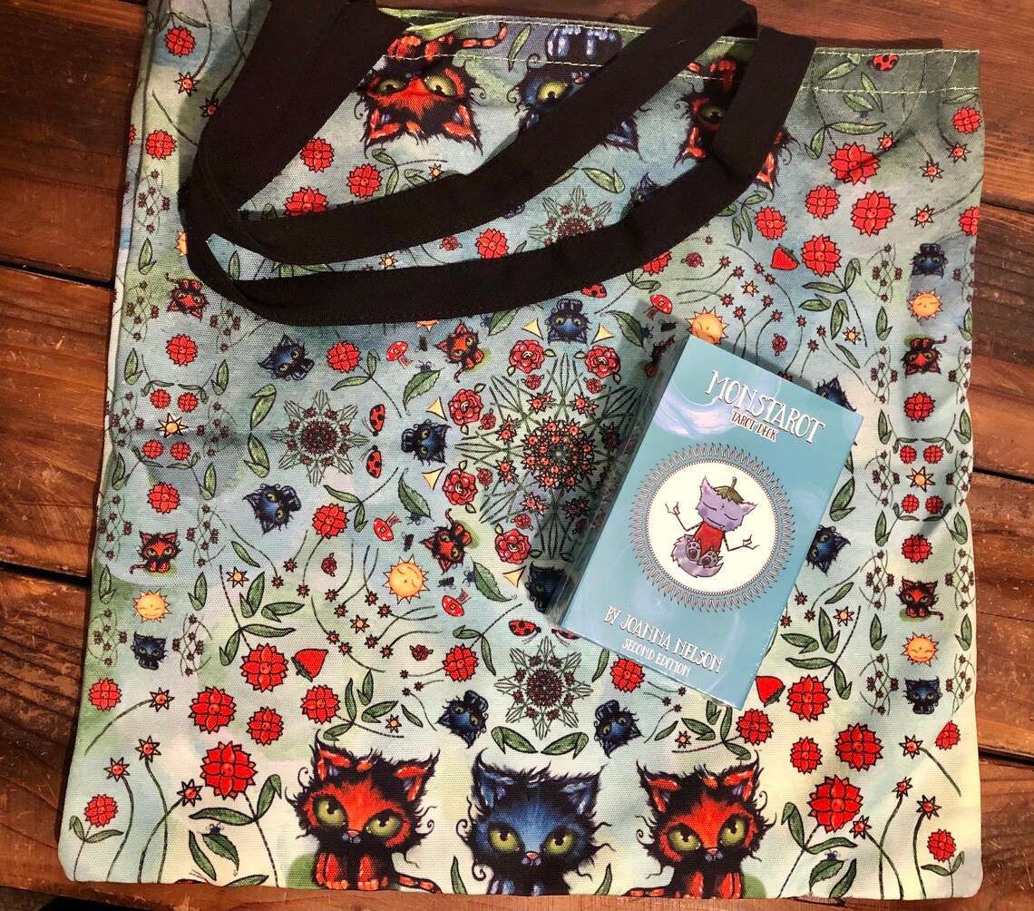 Monstarot gift wrapped in Travel Tote Joanna Nelson Studio ...