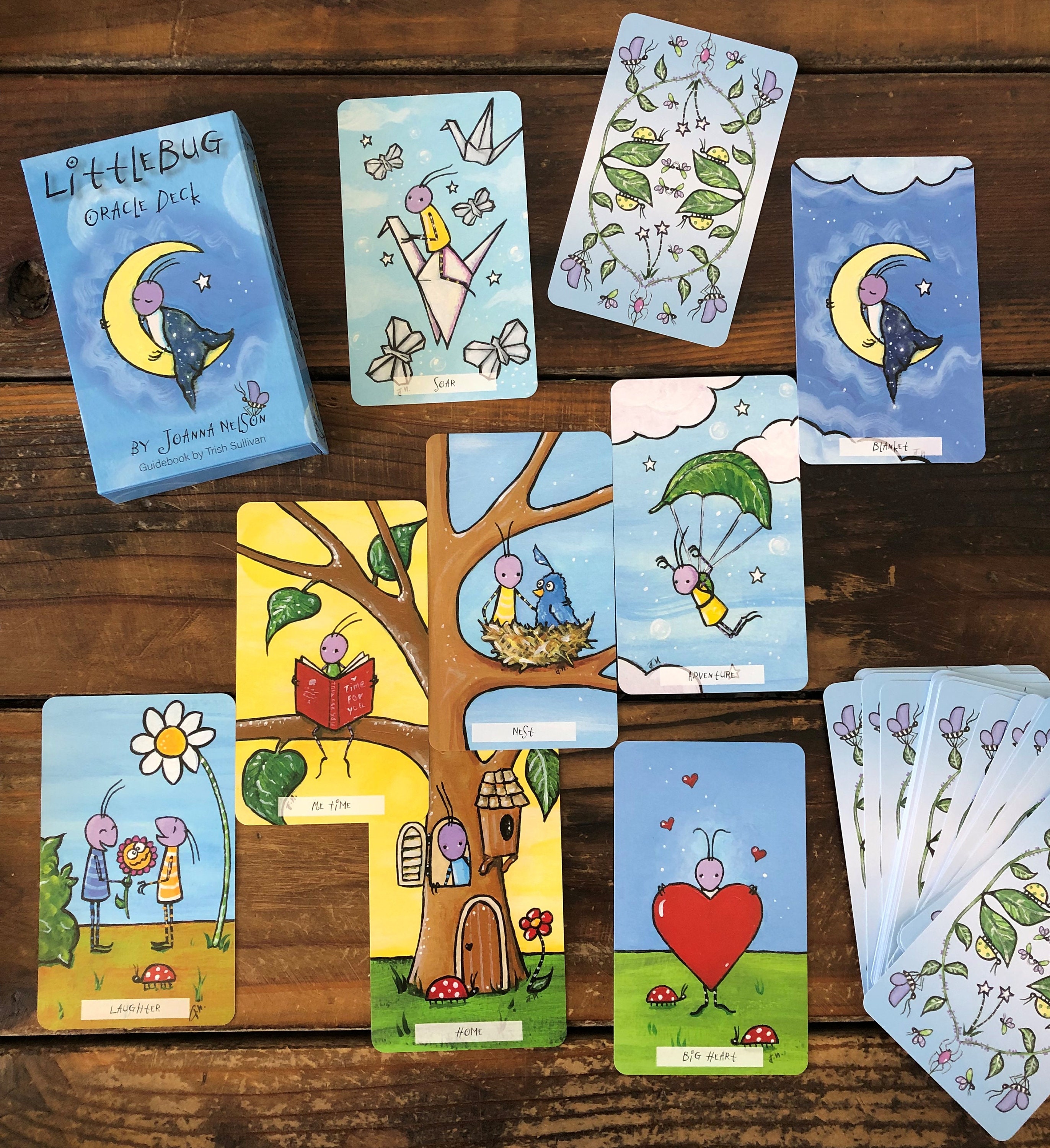 Little Bug Oracle Littlebug Oracle Deck by Joanna Nelson - Etsy