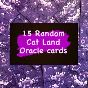15 carte Oracle Grab Bag per la creazione di journaling, lettura, regali, cartomanzia