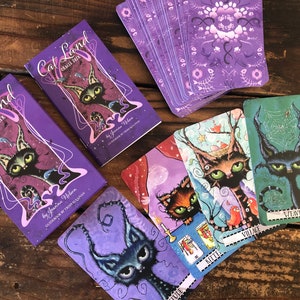 Cat Land Orakel Kartenspiel (zweite Auflage) von Joanna Nelson Studio