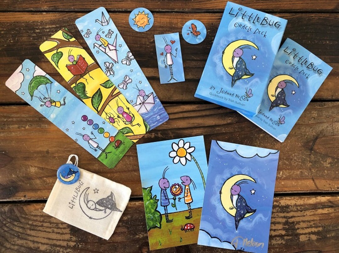 Littlebug Oracle SWAG PACK Deck by Joanna Nelson Etsy