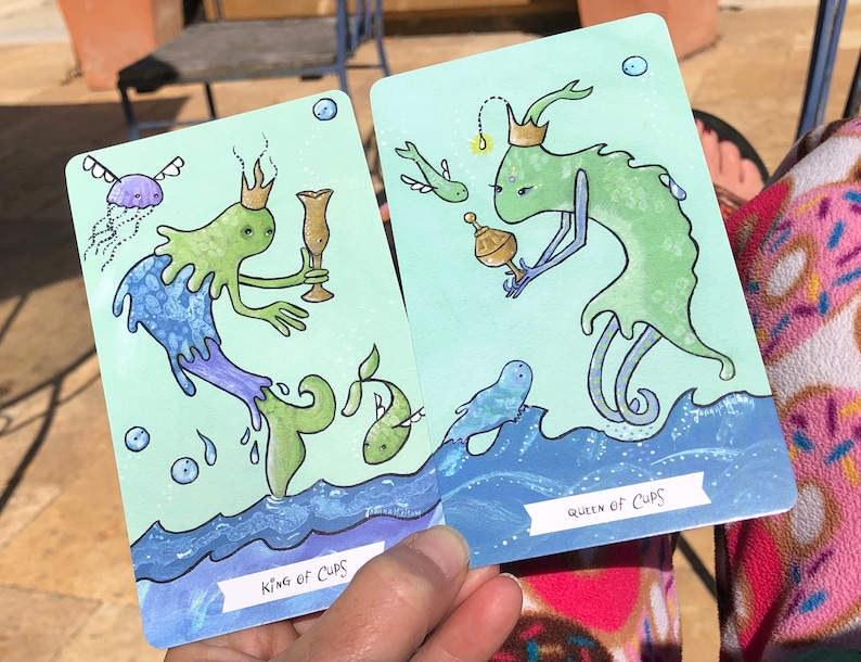 Whispering Spirits Tarot deck - Joanna Nelson Studio - inner child whimsical friendly image 9