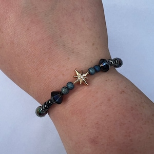 Midnight Luster Armband