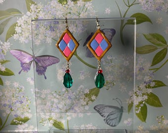 Wizard Howl Anime Polymer Clay Earrings