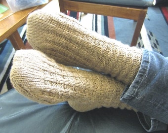 KNITTING PATTERN: Steve's Tweed Socks Mens Digital File