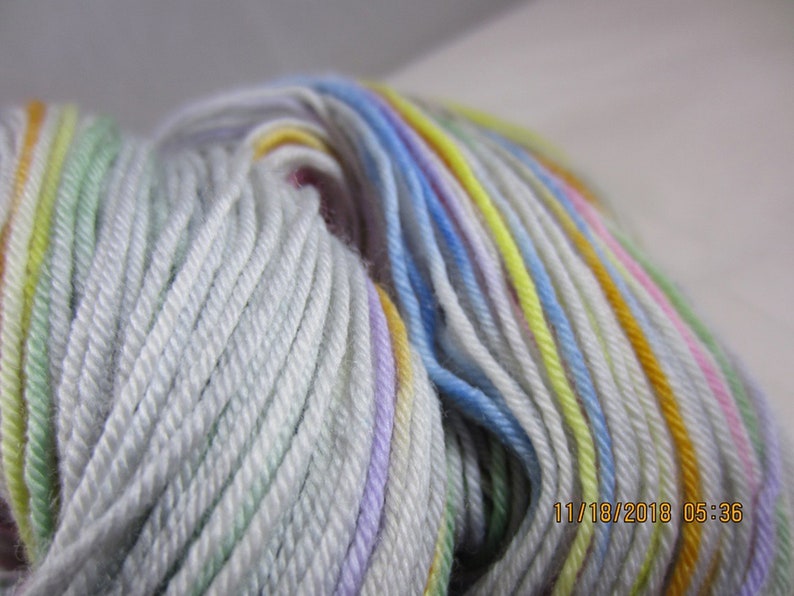 Pastel Pixelation SW Sock Yarn