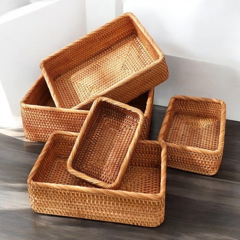 Small Woven Baskets - Etsy