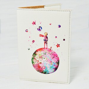 Boy on the Moon-paspoortomslag | Cadeaus voor boekenliefhebbers | Kerstcadeaus | Verjaardagscadeaus voor haar | Paspoorthouder | Leuke cadeaus | Gratis verzending