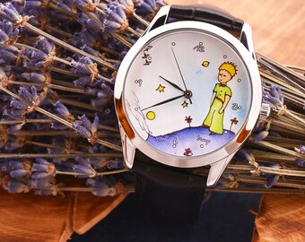 The Boy On The Moon Watch, Miyota Quartz, Book Lover Gift, FREE SHIPPING