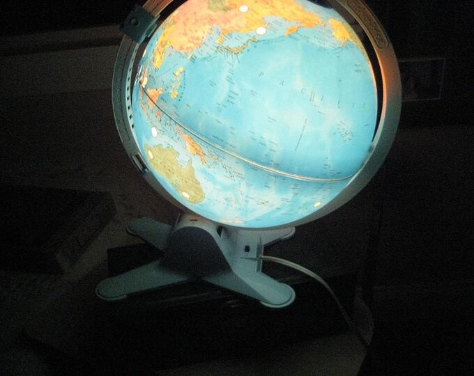 SALE SALE Vintage Light up Globe the Perfect Night Light 1 Etsy