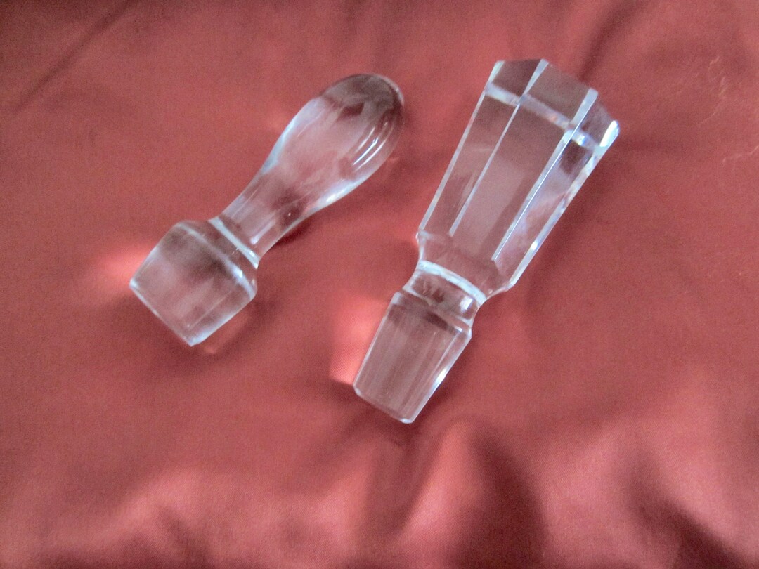 Vintage Bottle Stopper Decanter Stopper Teardrop Bottles Etsy