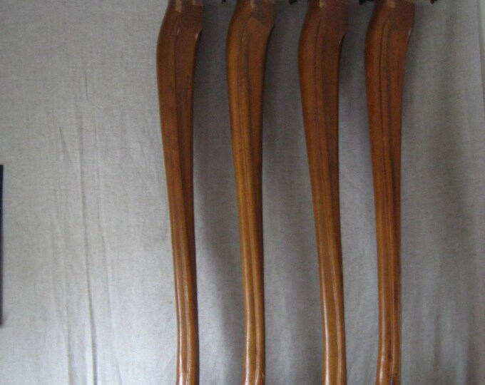 Vintage Table Legs Tall Wooden Furniture Legs Etsy