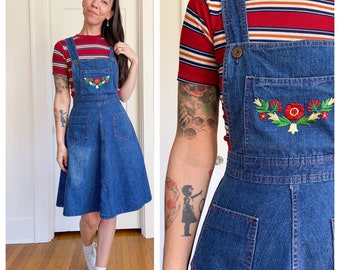 denim dress 70s