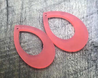 Orecchini Pendenti A Goccia Con Perla Conchiglia Rossa E Argento Placcato, Chiusura Leva PE182