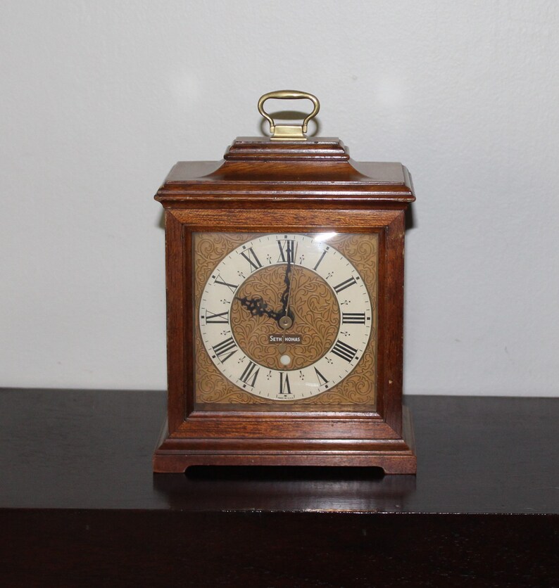 VINTAGE Seth Thomas Mantle Clock Buckingham NONWORKING Etsy