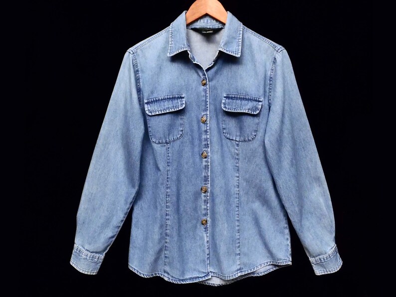 soft denim shirt womens