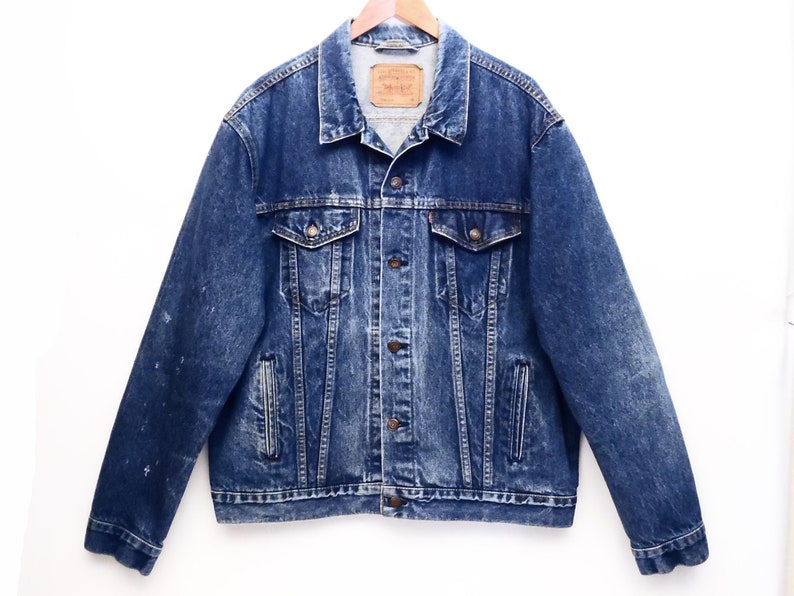 levi's patchwork baggy trucker jacket