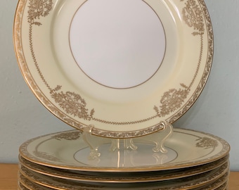 Set of 4 Vintage Noritake Bancroft Dinner Plates