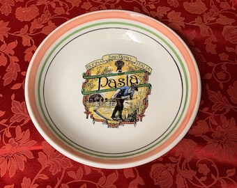 Vintage Himark Italian Pasta Serving Bowl. 11 1/2”