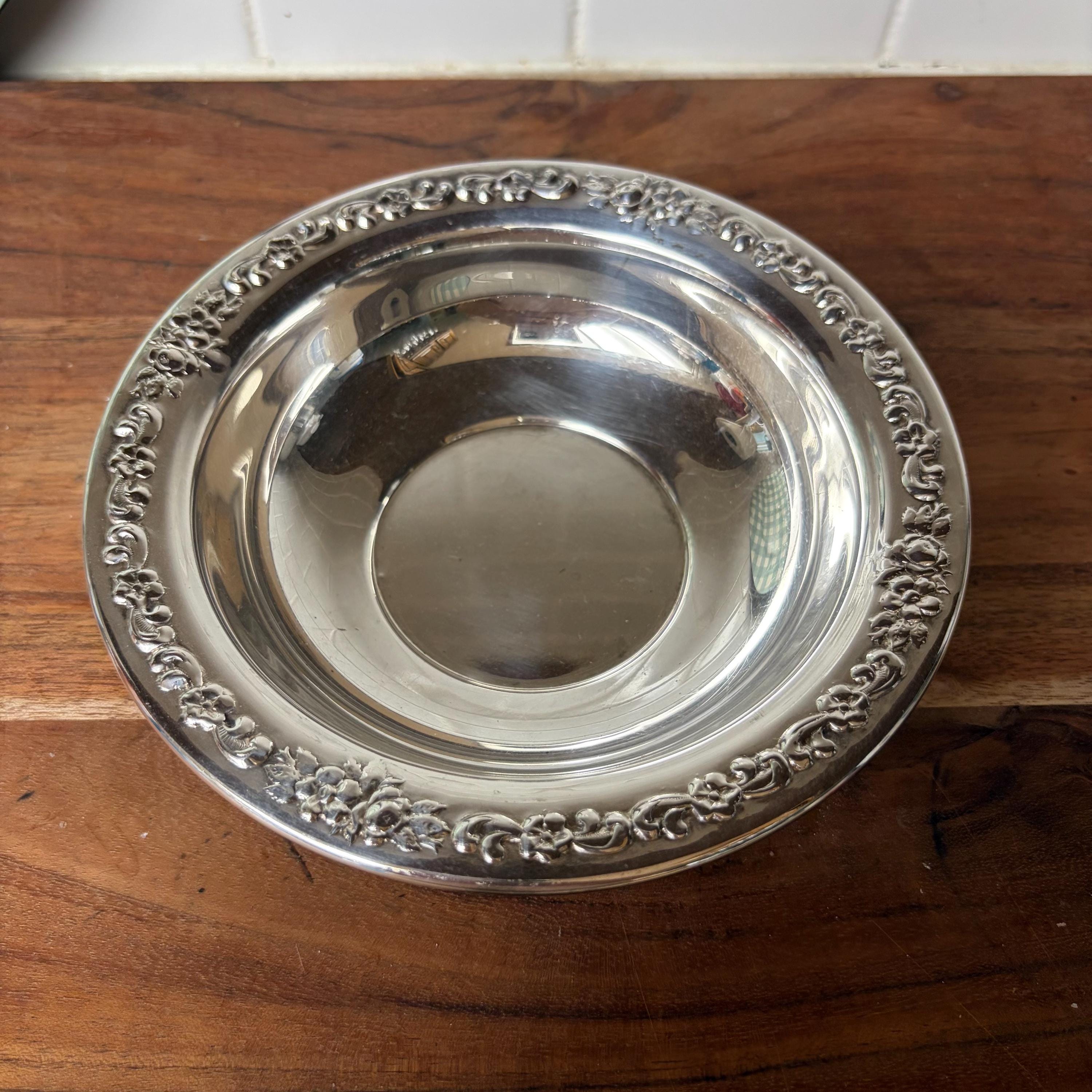 Sheridan Silver Coaster - Etsy