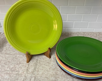 Fiestaware Dinner Plates in various colors