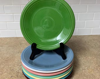 Fiestaware Salad Plates in various colors