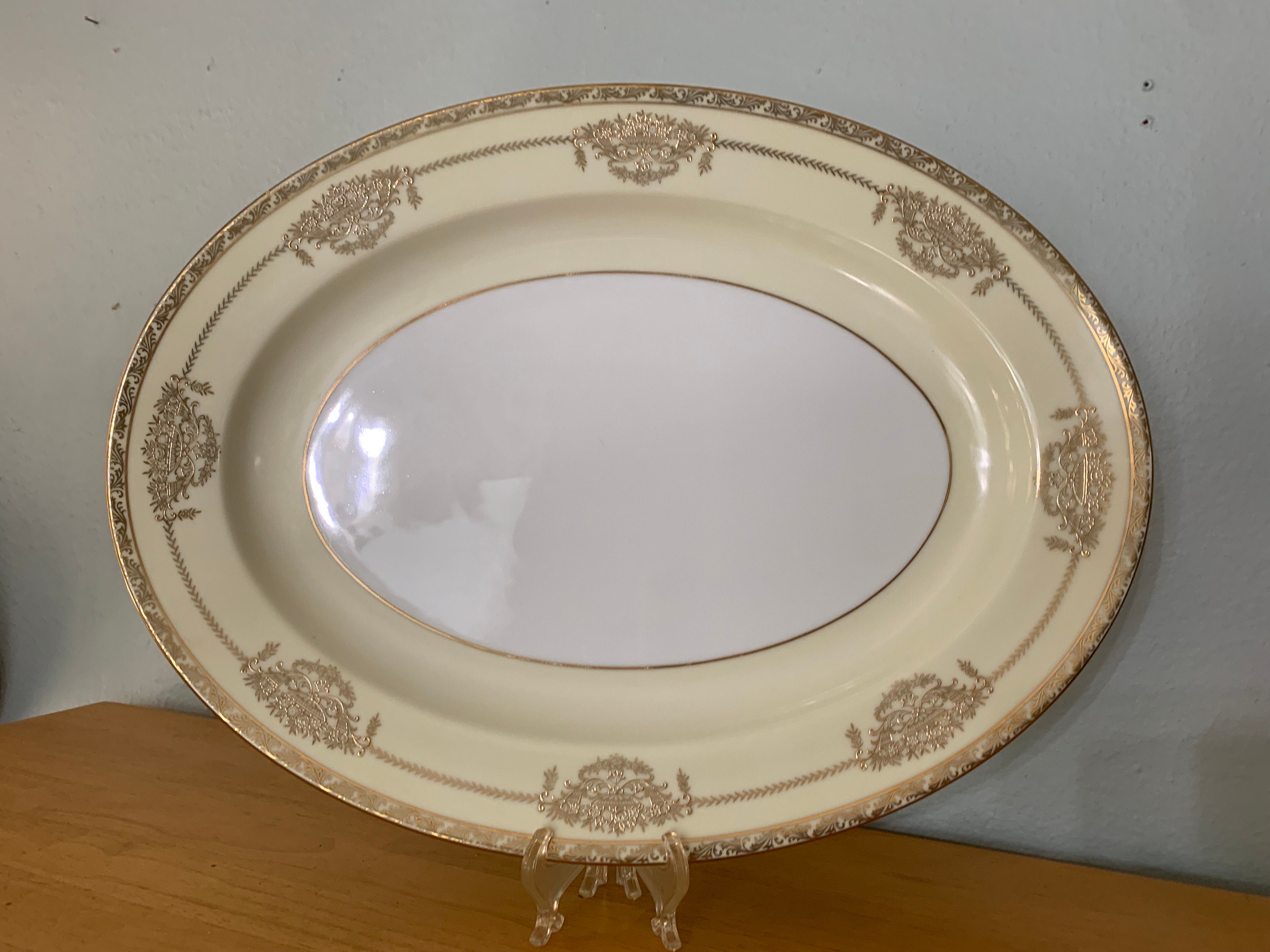 Vintage Noritake Bancroft 16" Oval Serving Platter