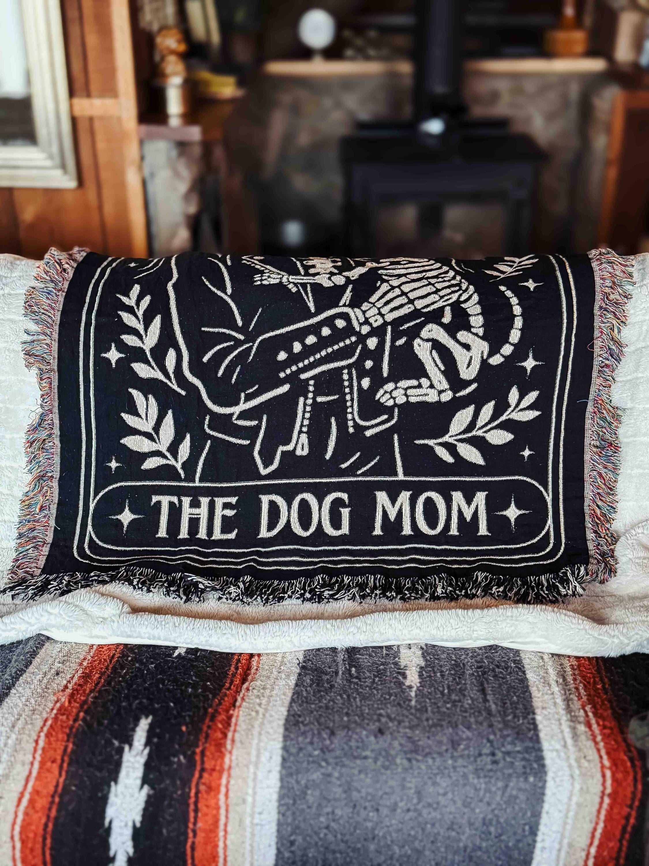 Kevcer Dog Print Blanket Dog Themed Gifts For Best Dog Mom Blanket With Dogs On It Just Love Dogs Throw Blanket For Girls Women Dog Lover Christmas Halloween Gifts-40x30In