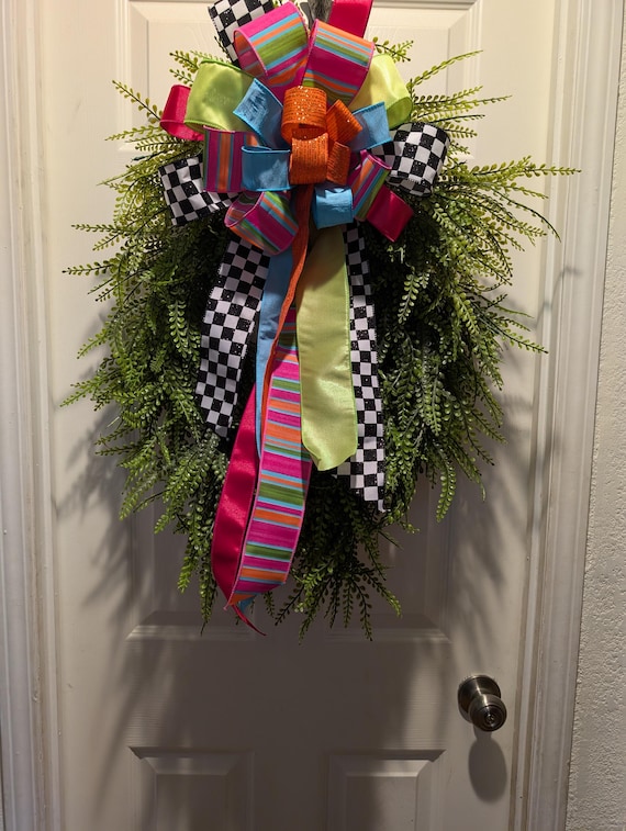Oval Beadgrass Wreath 18in Wide X 28 in Long- WREATH ONLY - Etsy