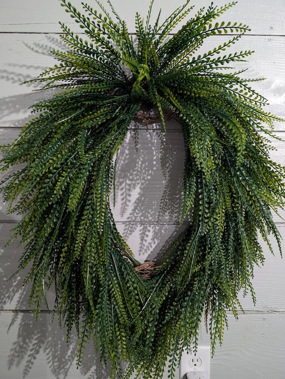 Oval Beadgrass Wreath 18in Wide X 28 in Long- WREATH ONLY - Etsy