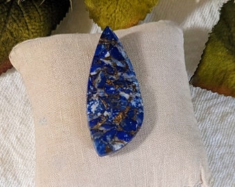 Lapis Lazuli Copper Fancy Cabochon S095