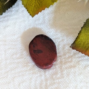 Red Jasper Freeform Oval Cabochon S084 image 5