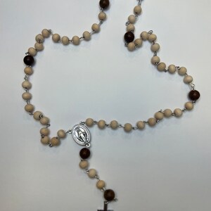 Wood Bead 5-Decade Rosary