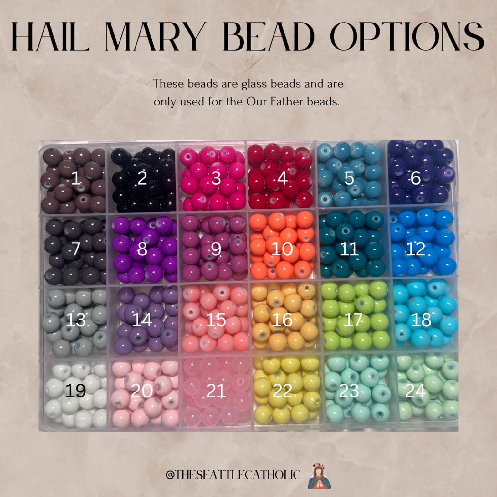 Design Your Own Rosary FULLY CUSTOMIZABLE - Etsy