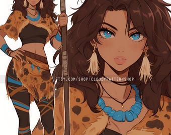 Adoptable | Pristine Predator, Original Adopt, Character for Roleplaying, DnD, Reference, AI Adopt