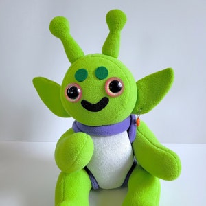 OOAK Cuddly Plush Alien - Jupiter
