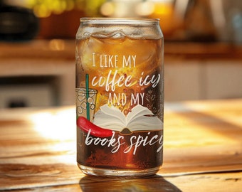 Bookish Iced Coffee Class, I like my Coffee Icy and my Books Spicy, Spicy and Icy, hot and spicy, Coffee and Spicy Books, dark and spicy