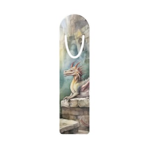 Bookmark, Dragon Bookish Fantasies, Fantasy Reader Gift, Book Lover Present, Reading Accessory, Literary Theme, Novel Page Marker