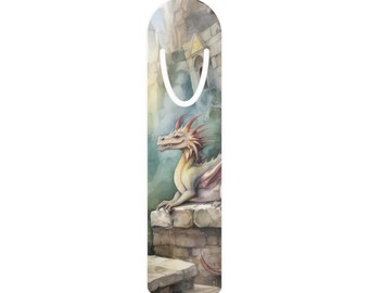 Bookmark, Dragon Bookish Fantasies, Fantasy Reader Gift, Book Lover Present, Reading Accessory, Literary Theme, Novel Page Marker