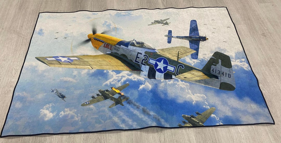 Millitary Rugs War Plane Rug: Military Aircraft Aviation Decor - Etsy