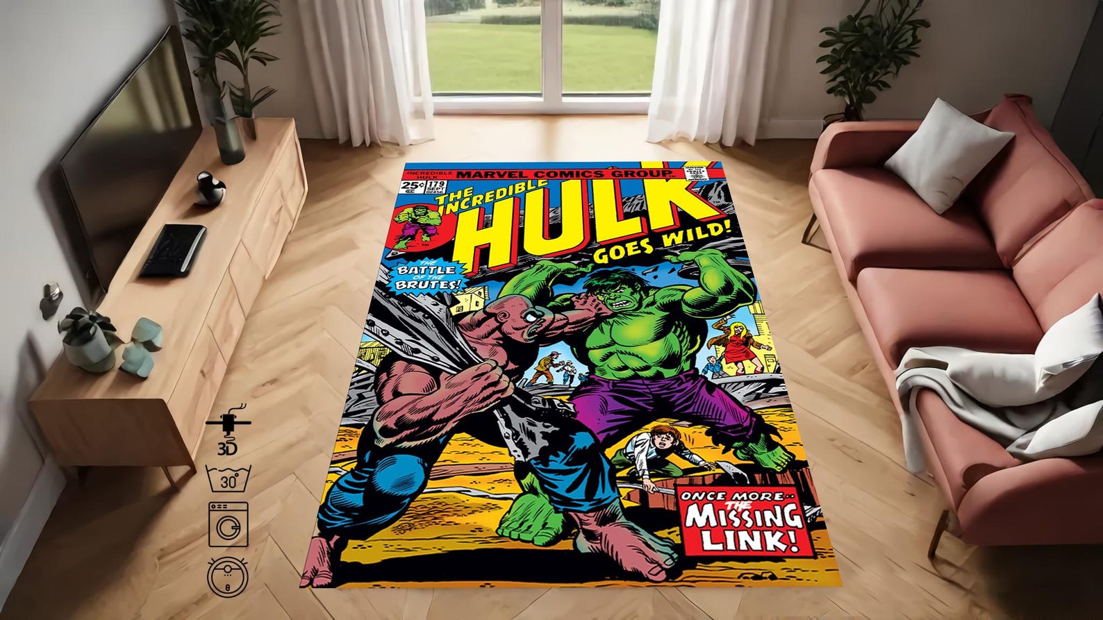 Hulk Covers, the Incredible Hulk Rug,superhero Hulk Design Rug, Super ...