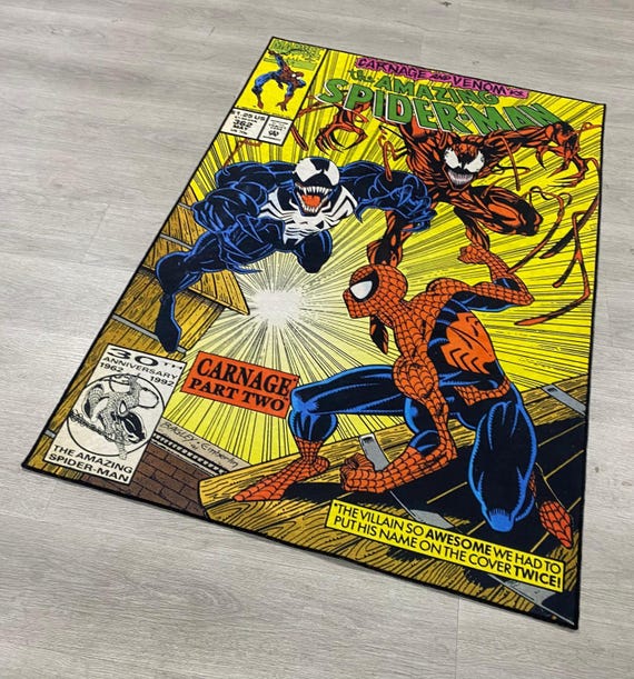 ジャッカル、スパイダーマンラグ、コミックブックラグ、コミックカバー