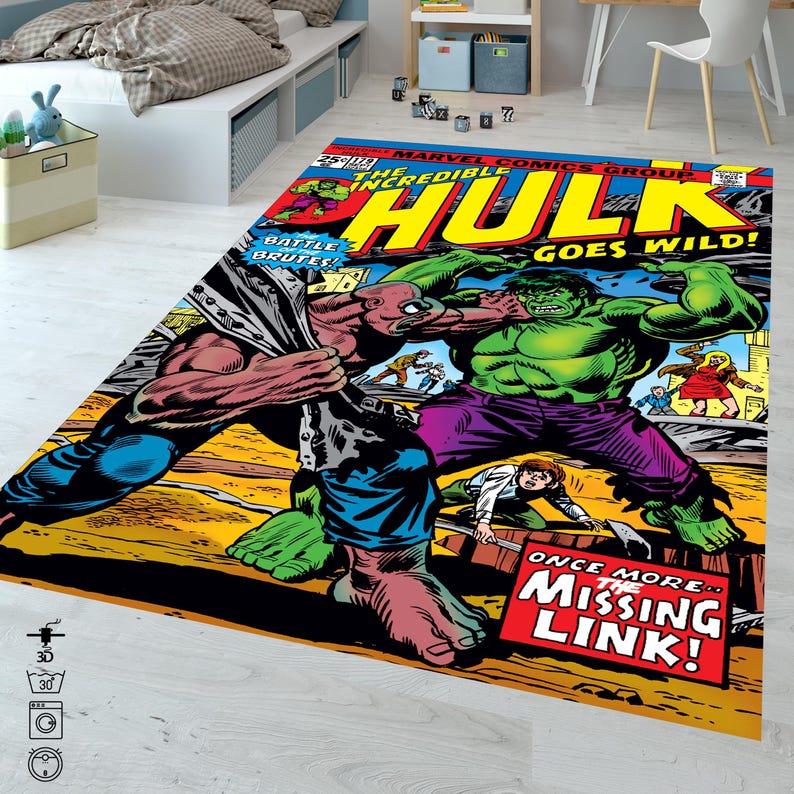 Hulk Covers, the Incredible Hulk Rug,superhero Hulk Design Rug, Super ...