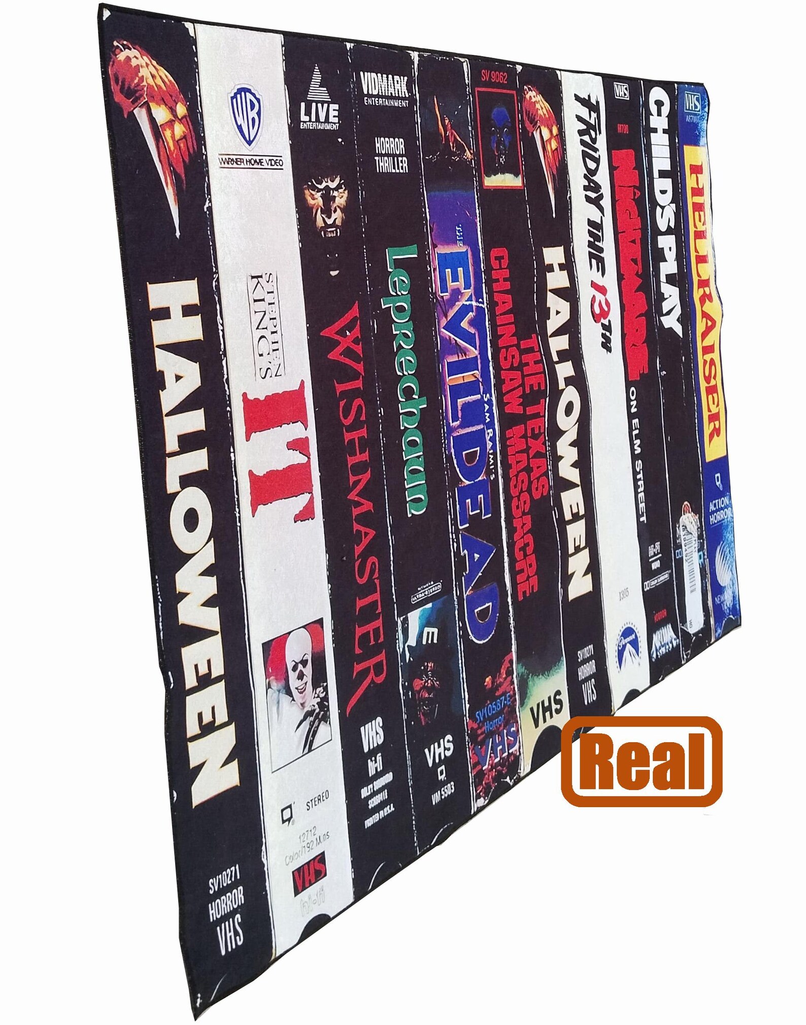Retro Movies, VHS Films, Horror, Movie Rug, Home Decor Rug, Popular Rug ...