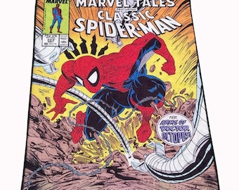Spider Man Comics, Spiderman Rug,Amazing Spider Man, Comic Book Rug, Fantastic Spider Man Covers, Retro Comic Cover Rug, Gift For Dad