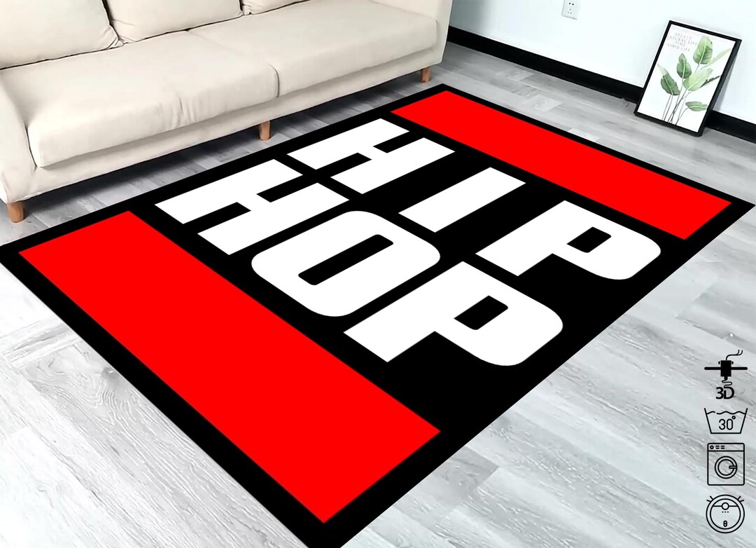 Hip Hop Rug Hip Hop Legends Rug: Colorful Music Room Decor - Etsy