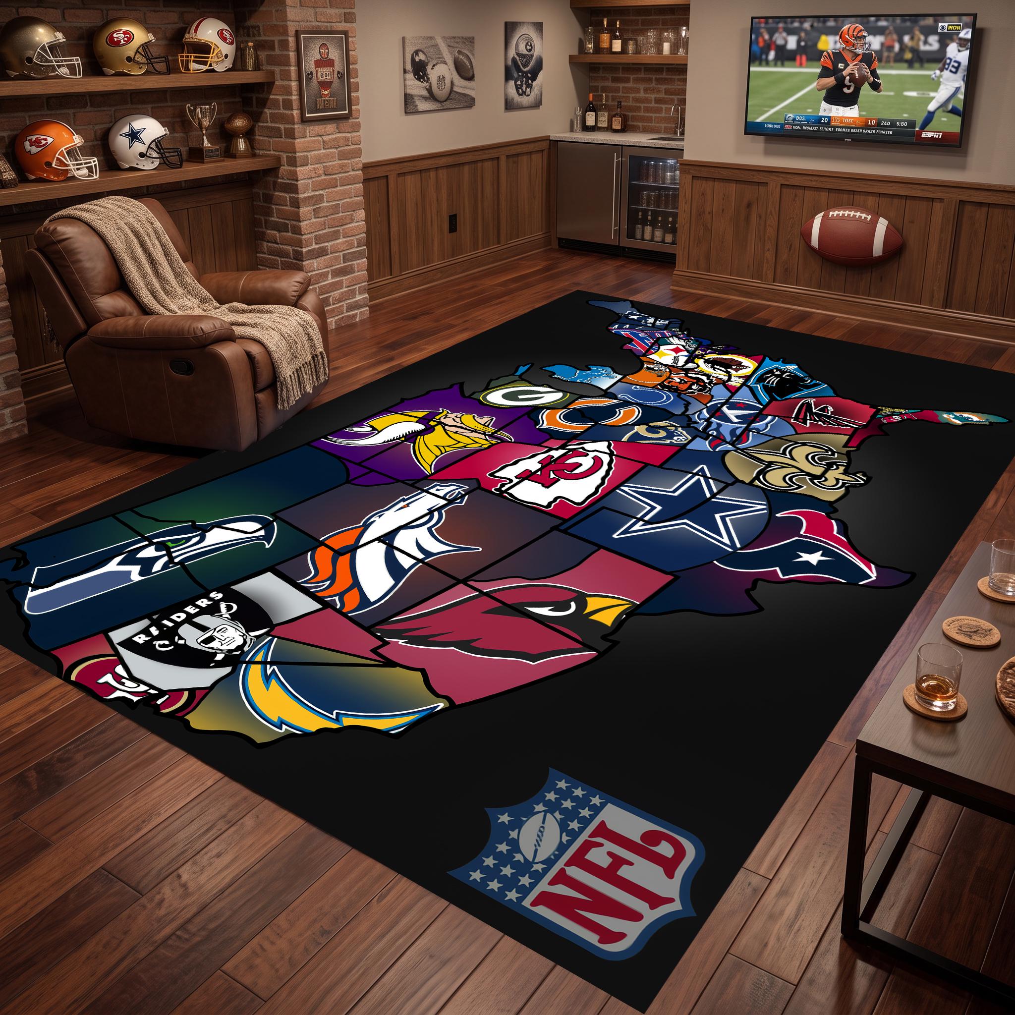 Nfl Carpet - Etsy