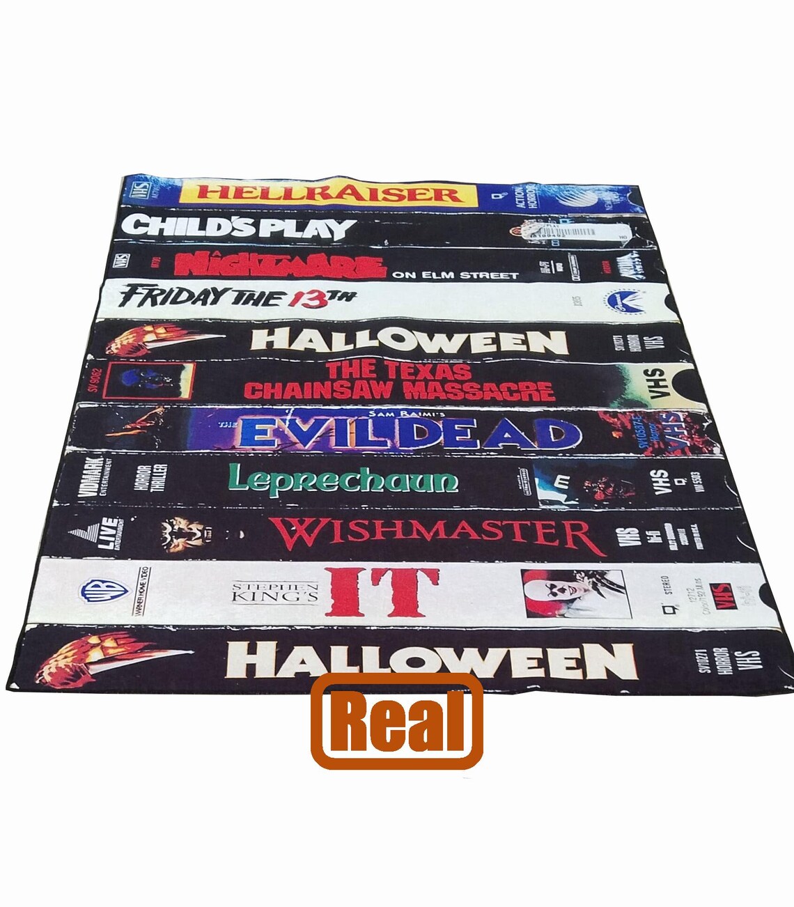 Retro Movies, VHS Films, Horror, Movie Rug, Home Decor Rug, Popular Rug ...