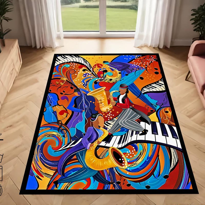 Abstract Rug - Etsy